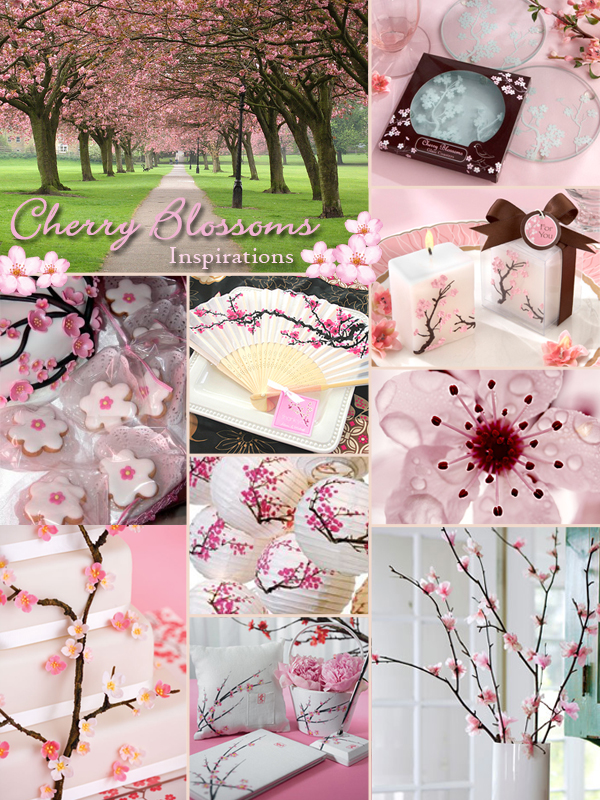Also have I mentioned how much I LOVE the cherry blossom wedding theme
